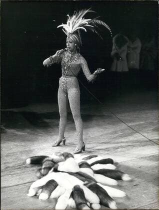 IMAGO ICONS: Josephine Baker Nov. 28, 1973 - Josephine Baker at a Gala at Versailles  - ZUMAk09