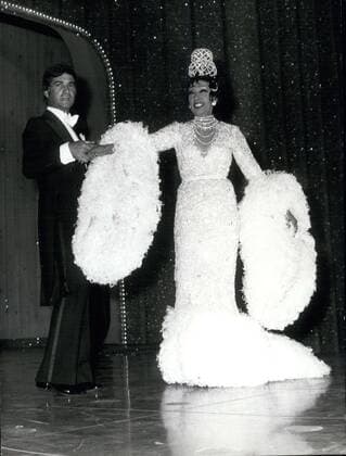 IMAGO ICONS: Josephine Baker Aug. 09, 1974 - Josephine Baker at the Red Cross Gala in Monte-Carlo  - ZUMAk09