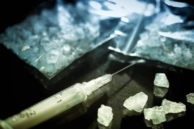 Droge Crystal Meth, Symbolbild ** NUR FUER REDAKTIONELLE ZWECKE ** EDITORIAL USE ONLY **