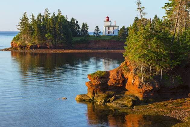 Blockhouse Point Lighthouse, Rocky Point, Prince Edward Island, Canada  acp63173 Photography