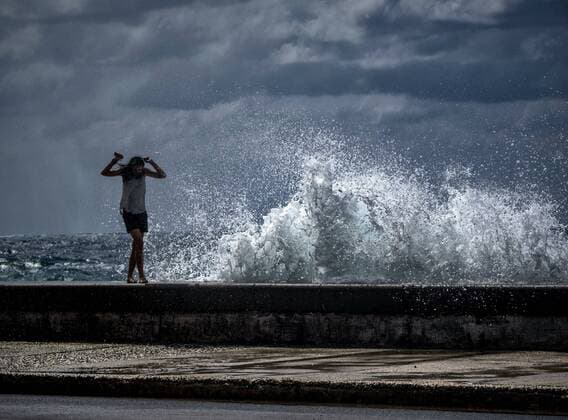 Wind. Quay of Havana. GeorgiyxRozov 