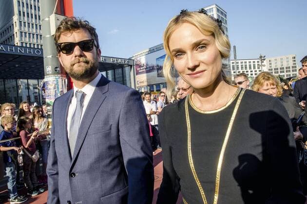 Joshua Jackson und Diane Kruger bei der Wiedereröffnung des Boulevard der Stars am Potsdamer Platz. Berlin, 04.09.2014 xK.xWernerx xFuturexImage