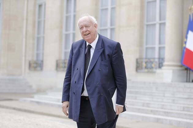 Jean Claude Gaudin - Treffen zur Fussball Europameisterschaft 2016 im Elysee-Palast in Paris, Frankreich - 11 09 2014 StephaneAllaman Panoramic 