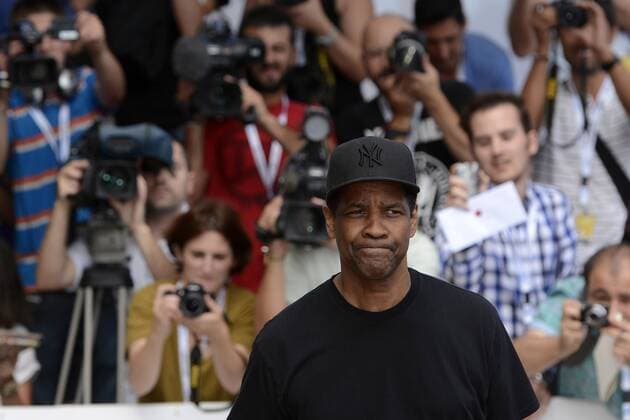 Denzel Washington bei der Ankunft am Hotel Hotel Maria Cristina auf dem 62. Internationalen Filmfestival San Sebastian Festival Internacional de Cine de Donostia-San Sebastian, 19.09.2014 xDyDxFotografosx xFuturexImage