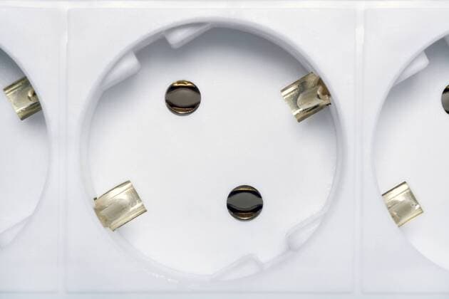 Multiple socket, close up  TCF00719