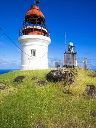 Caribbean, Lesser Antilles, Saint Lucia, Vieux Fort, Lighthouse  AMF002105