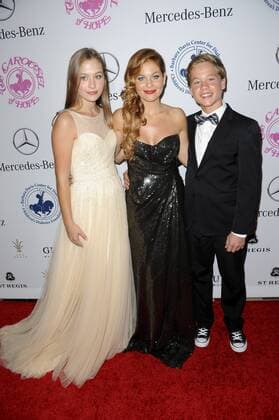 Candace Cameron Bure with daughter Natasha & son Lev CAROUSEL OF HOPE BALL Beverly Hills  Patrick Rideaux PicturePerfect