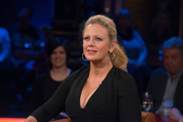 Barbara Schöneberger Moderatorin der NDR Talk Show Hamburg 10 10 2014