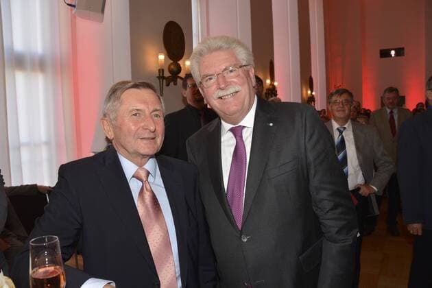 Alois Glueck Martin Zeil Muenchen 04.11.14 Maximilianeum Senatssaal Bayerischer Landtag Praesidentin Stamm 70.Geburtstag Stamm