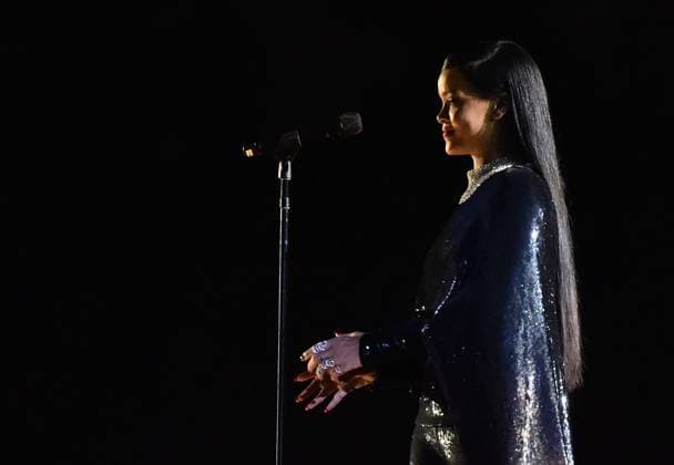 Rihanna performs during the Concert for Valor on the National Mall on Veteran s Day, November 11, 2014, in Washington, D.C.  WAP20141111368