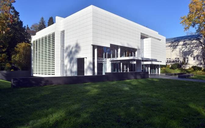 Architektur von Richard Meier 07.11.2014 Aussenaufnahme Museum Frieder Burda in Baden-Baden