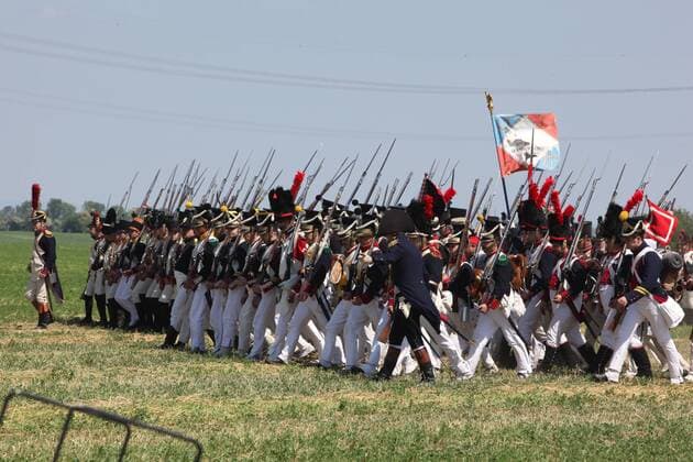 Napoleon Schlacht um Aspern Wien, Aspern, 23. 05. 2009 200 Jahre Schlacht um Aspern