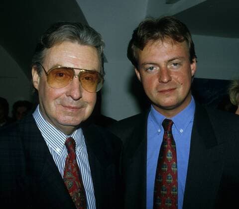 Peter ALEXANDER mit Sohn Michael