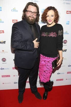 Antoine Monot Jr. und Jasmin Wagner bei der 15 Jahre Movie meets Media Party im Hotel Atlantic Kempinski. Hamburg, 01.12.2014 Foto:xgbrcix xFuturexImage