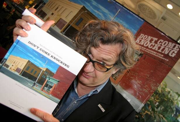 Wim Wenders, 75. Geburtstag am 14. August Viewnna 24 08 2005 - Director Wim WENDERS in Vienna - promotour for his new film - Don t come knocking copyright Karl Schoendorfer