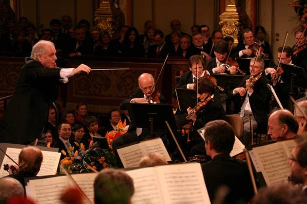 Daniel BARENBOIM dirigiert das Neujahrskonzert Wien, Musikverein, 30. 12. 2008 Daniel BARENBOIM