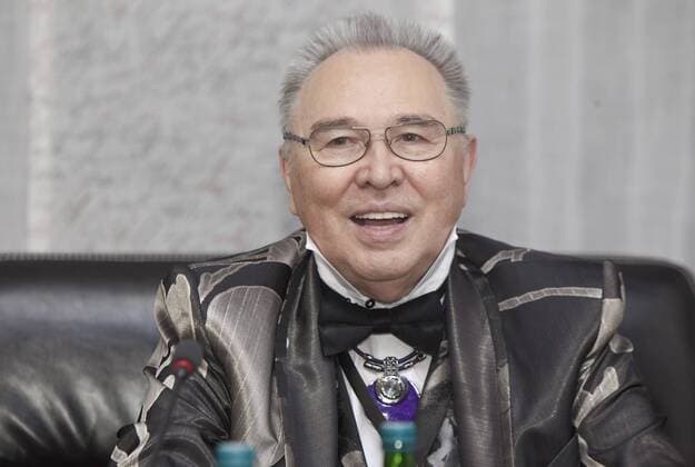 GROZNY, RUSSIA. DECEMBER 8, 2014. Chairman of the jury, Russian fashion designer Slava Zaitsev attends the 2014 Grozny Fashion Week. Yelena Afonina TASS  RE157193