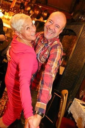 07.01.2015, Marchfelderhof Deutsch-Wagram, SOCIETY-SAISONSTART 2015, der Promi-Auftakt v. PINK RIBBON und der LIONS CLUB WIEN SOCIETY im Bild: JAZZ GITTI, Andy Lee LANG 