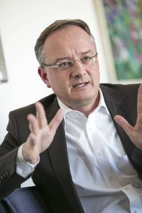 Interview mit dem Baden-Wuerttembergischen Kultusminister Andreas Stoch SPD. Interview