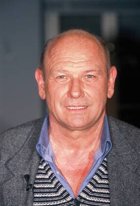 Der Schauspieler Klaus Löwitsch im Jahre 2000 in Köln.