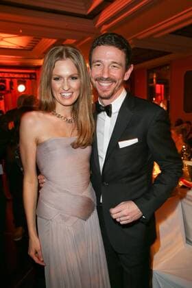 Oliver Berben, Katrin Kraus, Deutscher Filmball 2015 im Hotel Bayerischer Hof in München am 17.01.2015