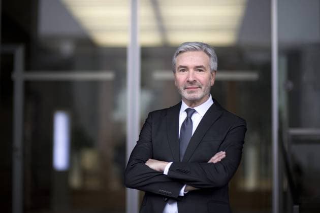 Roger Kusch DEU, Deutschland, Germany, Berlin, 21.01.2015 Roger Kusch, Vorsitzender der Sterbehilfe Deutschland, StHD, und ehemalige Hamburger Justizsenator. Portrait nach Pressekonferenz und Buchvorstellung zum Thema Der Ausklang Leitfaden fuer Selbstbestimmung, Mein Tod gehoert mir Selbstbestimmtes Sterben am Lebensende der Stiftung Sterbehilfe Deutschland.