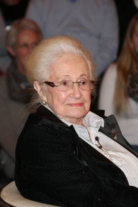 Erna de Vries zu Gast in der M.Lanz (ZDF) Talkshow am 27.01.2015 in Hamburg M.Lanz (ZDF) am 27.01.2015 in Hamburg 