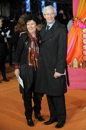 English television presenter Paul O Grady attending The Royal Film Performance and World Premiere of The Second Best Exotic Marigold Hotel, at Odeon Leicester Square in London. FEBRUARY 17th 2015  PTYx15556