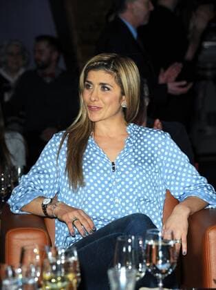 Panagiota Petridou bei der Aufzeichnung der TV-Sendung NDR Talk Show in den NDR Studios in Hamburg-Lokstedt. Hamburg, 20.02.2015
