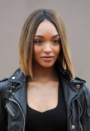 Jourdan Dunn bei der Ankunft zur Burberry Prorsum Fashion Fashion Show am 23.02.2015 im Rahmen der London Fashion Week Fall Winter 2015 London Fashion Week Fall Winter 2014 15 - Burberry Prorsum Fashion Show 