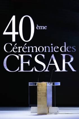 Illustration logo - 40. Preisverleihung Cesar in Paris, Frankreich - 20 02 2015 StephaneAllaman Panoramic 