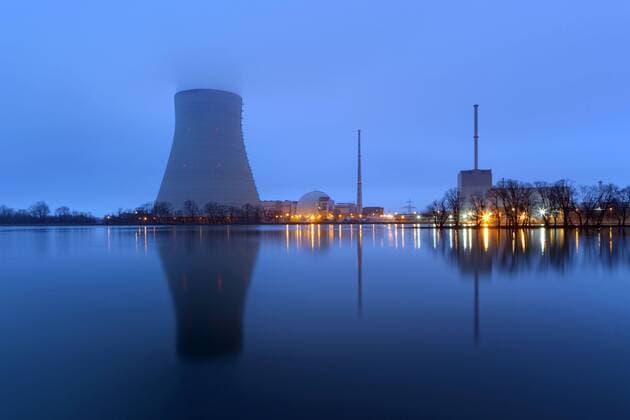 IMAGO Nature: Unsere Erde, Energiequellen, Kernenergie Kernkraftwerk Isar Ohu. Das Kernkraftwerk Isar Ohu am 13.02.2015 in Niederbayern.