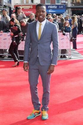 English film-maker and rapper Jamal Edwards attends The Prince s Trust and Samsung Celebrate Success Awards 2015 at Odeon Leicester square in London. MARCH 12th 2015  PTYx15796