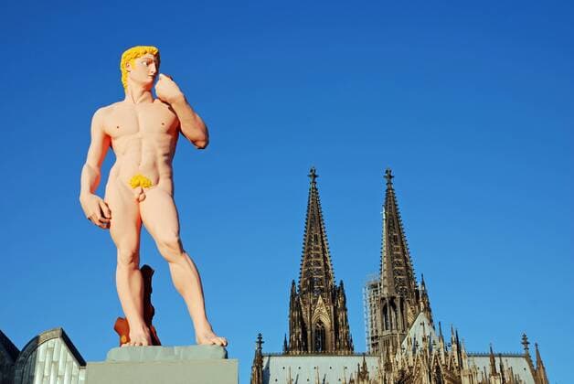 Imitation des David von Michelangelo Copyright: JOKER WalterxG.xAllgoewer JOKER061017460005
