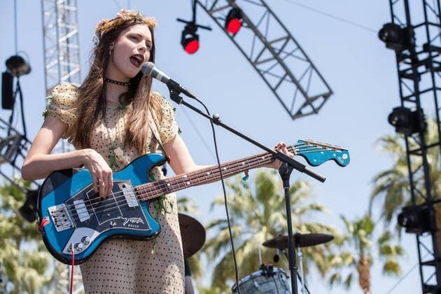 April 17, 2015 - Indio, California, U.S - Musician CHARLOTTE KEMP MUHL of The Ghost of a Saber Tiger performs live during the three day Coachella Music and Arts Festival at Empire Polo Club in Indio, California Indio U.S. - ZUMAs135