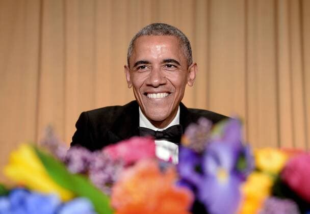 Washington, District of Columbia, United States of America - United States President Barack Obama smiles at the annual White House Correspondent s Association Gala at the Washington Hilton hotel April 25, 2015 in Washington, D.C. The dinner is an annual event attended by journalists, politicians and celebrities..Credit: Olivier Douliery Pool via CNP Washington United States of America - ZUMAs152