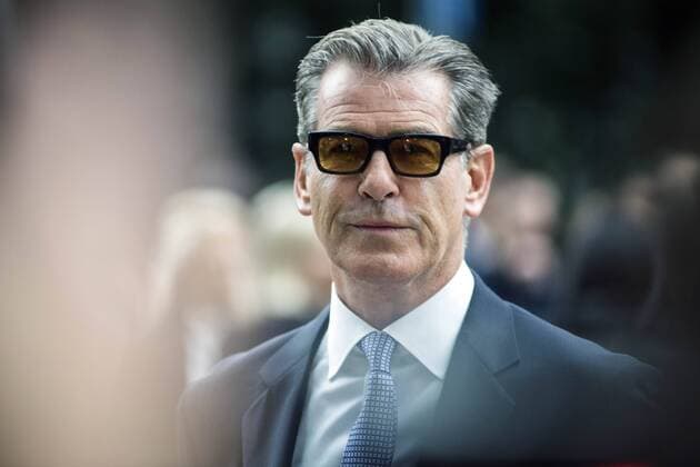 Milano, Star di Hollywood per i 40 anni della maison di Giorgio Armani nella foto : Pierce Brosnan  AlbertoxScarpinato