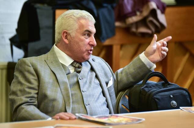 Mitch Winehouse, father of the late Amy Winehouse, attends a press call for Autism s Got Talent at Pineapple Dance Studios in London. MAY 1st 2015  SLIx151365