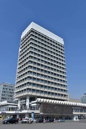 Haus des Reisens, Alexanderstrasse, Alexanderplatz, Mitte, Berlin, Deutschland Haus des Reisens Alexanderplatz Mitte berlin Deutschland