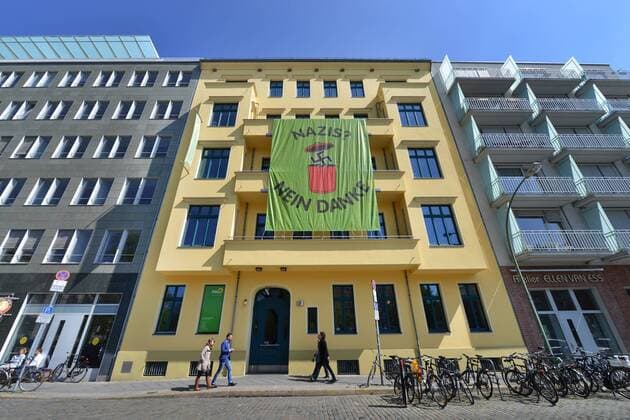 Bundesgeschaeftsstelle, Buendnis 90 Die Gruenen, Platz vor dem Neuen Tor, Mitte, Berlin, Deutschland Bundesgeschaeftsstelle Buendnis 90 Die Gruenen Platz vor dem Neuen Tor Mitte Berlin Deutschland