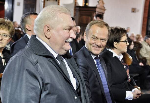POLITIK Trauerfeier für Wladyslaw Bartoszewski in Warschau Wladyslaw Bartoszewski s funeral ceremony Wladyslaw Bartoszewski s funeral ceremony held on May 4, 2015 at St. John s Archcathedral in Warsaw, Poland. Wladyslaw Bartoszewski, Polish politician, social activist, journalist, writer and historian died at 93. Bartoszewski, who served twice as the Minister of Foreign Affairs was a chevalier of the Order of the White Eagle, and an honorary citizen of Israel and a member of the International Honorary Council of the European Academy of Diplomacy. Former President of Poland and Solidarity leader Lech Walesa and the President of the European Council Donald Tusk. EN_01172779_0019 
