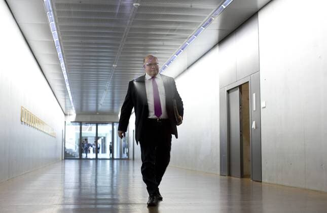 Deutschland, Berlin, Bundestag, Palamentarisches Kontrollgremium, Kanzleramtsminister Peter Altmaier CDU, 06.05.2015