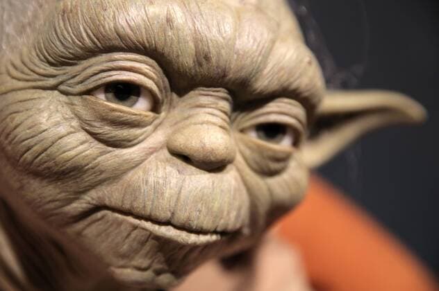 Yoda Wachsfigur bei der Erweiterung des Berliner Wachsfigurenkabinetts Madame Tussauds mit elf neuen Figuren aus den Star Wars Filmen. Berlin, 08.05.2015 Foto:xS.xGabschx xFuturexImage