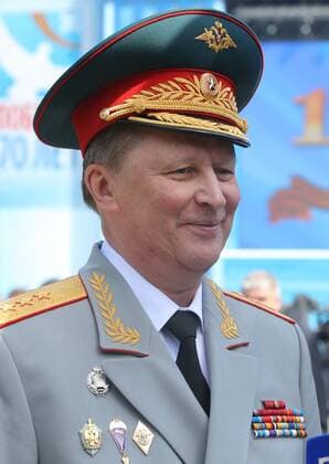 MOSCOW, RUSSIA. MAY 9, 2015. Kremlin s chief of staff Sergei Ivanov attends a Victory Day military parade marking the 70th anniversary of the Victory over Nazi Germany in the Great Patriotic War of 1941-1945, in Moscow s Red Square. Sergei Savostyanov TASS  TS00200B