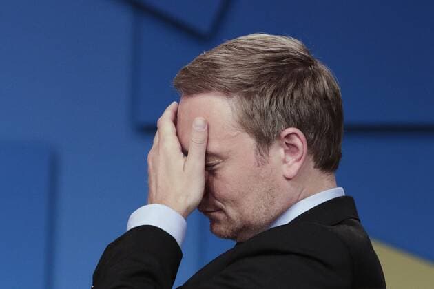 16.05.2015, Berlin, Deutschland - 66. Ordentlicher Bundesparteitag der Freie Demokratische Partei, FDP. Foto: Christian Lindner, Bundesvorsitzender der FDP.