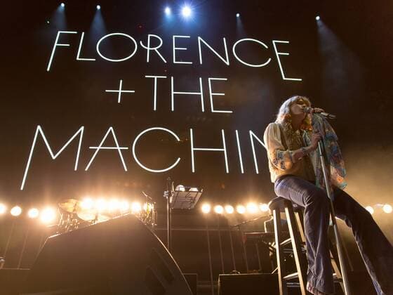 May 16, 2015 - Irvine, California, U.S - Singer FLORENCE WELCH of Florence and the Machine performs live during the KROQ Weenie Roast Y Fiesta at Irvine Meadows Amphitheatre in Irvine, California Irvine U.S. - ZUMAs135