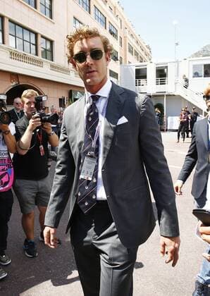 Motorsports: FIA Formula One World Championship 2015, Grand Prix of Monaco Motorsports: FIA Formula One World Championship 2015, Grand Prix of Monaco, Pierre Casiraghi, son of Princess Caroline of Hanover HOCHxZWEI