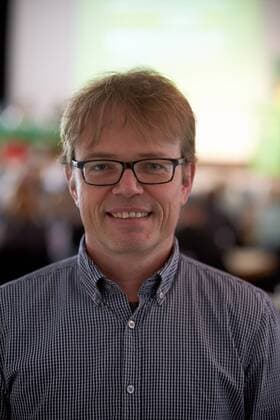 Der Landtagsabgeordnete Andreas Hartenfels am 20.06.2015 beim Landesparteitag von Bündnis 90 Die Grünen in Bingen. Landesparteitag Bündnis 90 Die Grünen in Bingen