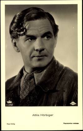 Schauspieler Attila Hörbiger, Ross Verlag 2714 1