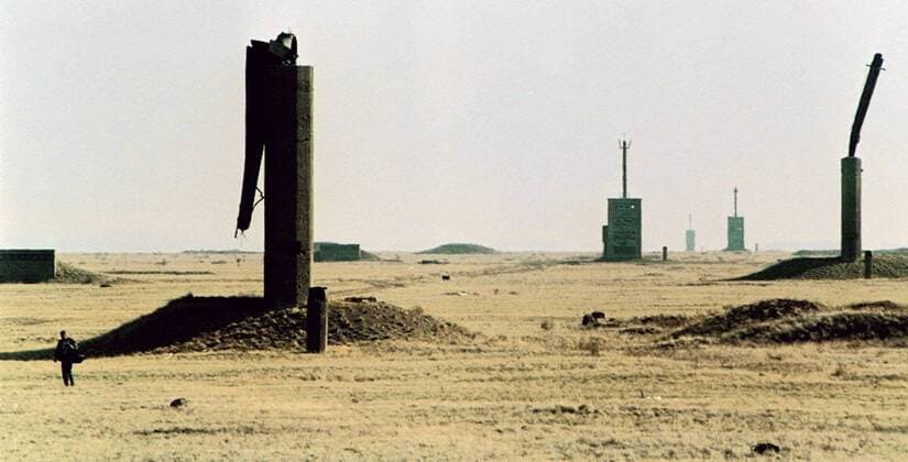 File photo of Semipalatinsk nuclear test site in Kazakhstan File photo shows the Semipalatinsk Test Site in Kazakhstan in October 1991. From 1949 to 1989, the former Soviet Union conducted a total of around 460 nuclear weapons tests at the site, according to the International Atomic Energy Agency website. 